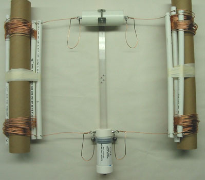 FDMK canter mount attached to a folded dipole